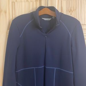 Athleta navy athletic dress. Stretchy. Great condition.